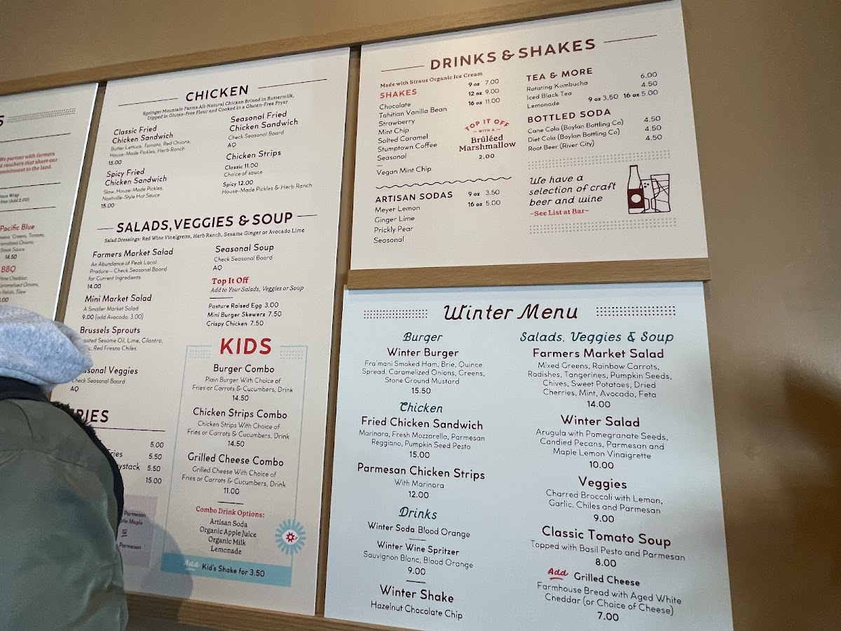 Roam Artisan Burgers Menu - Image 4